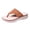 Brown, variant on Yyuenw Thick Sole Thong Flip Flops Women PU Open Toe Summer Beach Casual Outdoor Walking Shoes
