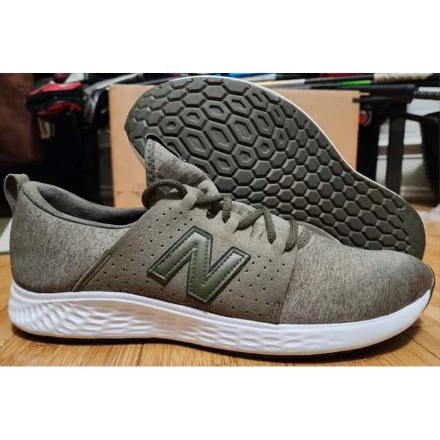 New Balance Fresh Foam Shoes Sneakers Mens Size 14 D Olive Green Running Sports