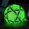 thumbnail image 4 of Soccer Ball Reflective Soccer Size 5 Kids Official Match Training Ball Durable Soccer Ball Gifts for Boys Girls, 4 of 14