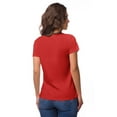 thumbnail image 3 of Inkdotpot Personalized Womens Tshirt Top Mrs WeddingAnnouncement Shirt-5K, 3 of 8