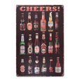 thumbnail image 4 of Paquete de 2 s de letrero de estaño , póster de pared, hoja , Bar, decoración Gloria Muestra del metal del vintage, 4 of 9