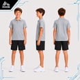 thumbnail image 2 of RBX Boys Short Set Moisture Wicking Golf Polo Shirt and Shorts Athletic Outfit for Sports 2 Piece, 2 of 7