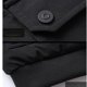 thumbnail image 5 of Abrigo de algodón de Cachemira de cordero para hombre de Color sólido corto delgado de solapa de invierno Pompotops oipoqjl20092, 5 of 8