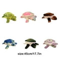 thumbnail image 3 of Tholdsy Juguete de peluche de tortuga, Animal Kawaii, tortuga bonita, cojín de peluche, almohadas para abrazar, recuerdo de fiesta de Type2 NO2, 3 of 6