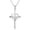 Cross Heart, variant on 925 Sterling Silver Pendant Necklace Awareness Jewelry Inspirational Gifts for Women