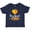 Navy, variant on Key West Florida Orange in Heart Boys or Girls Baby T-Shirt