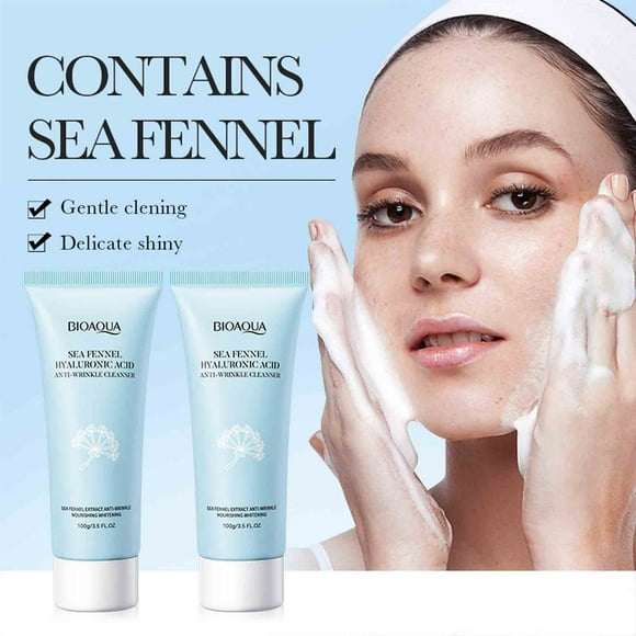 xaoyunyn Cleansing Oil Balancing and Whitening Foaming Cleanser Exfoliating for Pore Impurities Removal and Skin Trouble Relief Gentle Facial Foam,3.5oz