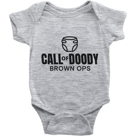 

Call Of Doody Newborn Infant Baby s Long Sleeve Rompers Outfit Jumpsuit