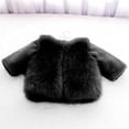 thumbnail image 3 of Gibobby Chamarra de invierno para niños y niñasChaqueta para niñas pequeñas, moda de otoño e invierno, chaquetas con capucha y cuello de lana para niños (Negro, 2-3 Años), 3 of 4