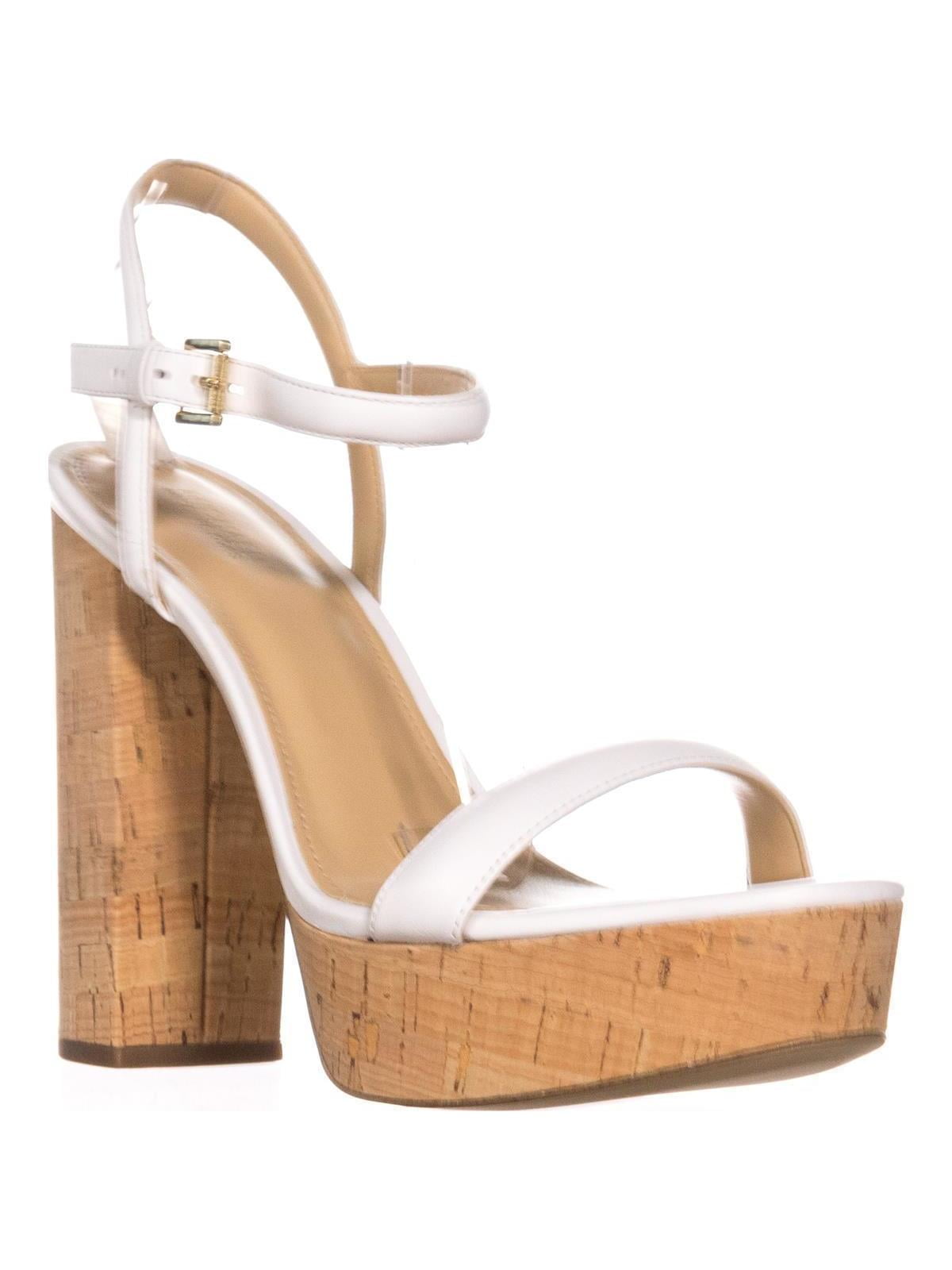 michael kors white sandals flat