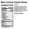 thumbnail image 5 of SweetGourmet Mini Licorice Candy Canes | Red Licorice & White Cream Christmas Candy | 2 Pounds, 5 of 7
