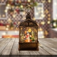 thumbnail image 3 of Bolas de nieve con luces, adornos navideños, caja de música, árbol de Navidad, bola de nieve, caja de música brillante para jardín interior, Acción de Estilo C, 3 of 5