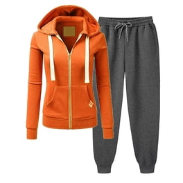 Ensemble Survêtement Femme 2 Pièces Oversize à Capuche - Veste Zippée + Pantalon Large - Sport, Loisirs, Maison