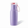 thumbnail image 5 of Built 14-Ounce Flip Top Water Bottle In Lavender Metal - Stainless, 5 of 6
