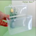 thumbnail image 4 of 2 Packs 5.75x2.44x3.7 Inches Polypropylene Rectangle Mini Storage Containers Box with Lid for Small Items and Other Craft Projects, 4 of 8