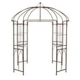 thumbnail image 1 of Gymax Birdcage Shape Garden Arbor Pergola Climbing Plants Stand Rack for Wedding Party, 1 of 10