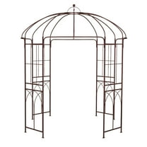 Gymax Birdcage Shape Garden Arbor Pergola Climbing Plants Stand Rack for Wedding Party