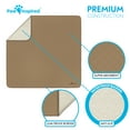thumbnail image 6 of 1ct Paw Inspired Washable Dog Pee Pads, 72x72 inch Reusable Puppy Training Pads for Dogs, Waterproof Whelping Pads, Absorbent Washable Puppy Pads, Non-Slip, 6 of 7