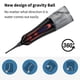 thumbnail image 4 of Vogacara Irrigador de eléctrico de gran capacidad de 300ml, irrigador de con carga USB con bolsa de almacenamiento, accesorios de Cuerpo del baño Negro Vogacara CE014122-02B, 4 of 6