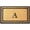 Monogram A, variant on Envelor Home and Garden Outdoor Dog Lover Doormat Welcome Mat Outdoor Rugs Non Slip Front Door Mats Coir Doormat Shoes Scraper Entryway Rug Patio Porch (18 x 30, Wipe Your Paws Rubber Embossed)