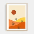 thumbnail image 2 of Abstract desert landscape - Illustration Unframed Wall Art Print 24 x 36 inches, 2 of 16