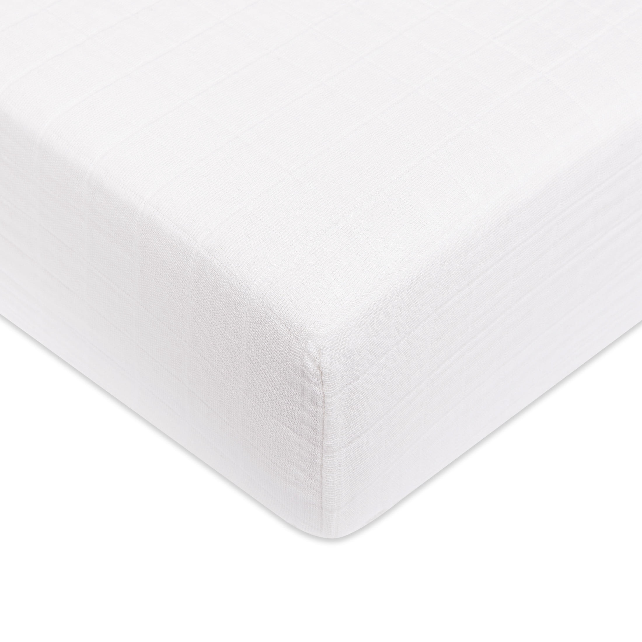 Babyletto Crib Sheet in GOTS Certified Organic Muslin Cotton