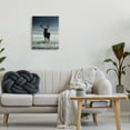 thumbnail image 2 of Stupell Industries Tranquil Deer Silhouette Foggy Winter Field Landscape Photography Gallery-Wrapped Canvas Print Wall Art, 16x20, by Incado, 2 of 6