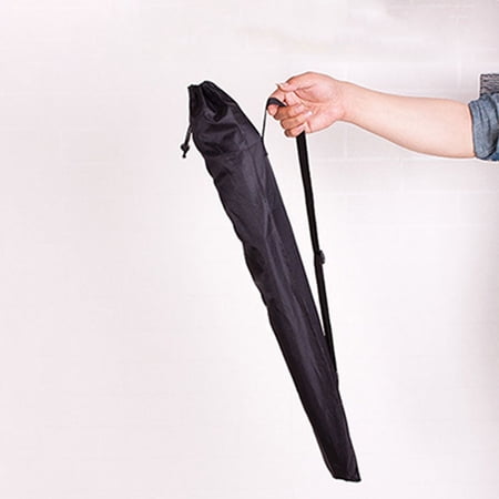 RENACLIPY 2-Pack Lightweight Black Alpenstock Pouches for Hiking Pole Storage and Easy Carrying