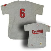 Sport Image Authentic Autographed Classic Mitchell and Ness Jersey, Stan Musial 1956