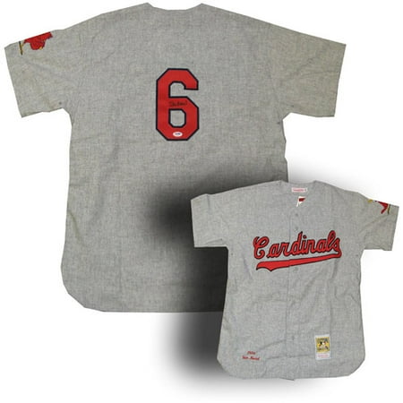 Sport Image Authentic Autographed Classic Mitchell and Ness Jersey, Stan Musial 1956