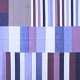 thumbnail image 1 of Ahgly Company Machine Washable Indoor Square Patchwork Blue Transitional Area Rugs, 8' Square, 1 of 4