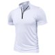 thumbnail image 1 of pstuiky Camisas de vestir de manga corta para hombre, Camiseta de verano para hombre, transpirable, cómoda, de color sólido, de secado rápido, de manga corta y cuello redondo camisetas de hombre m, 1 of 4
