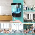 thumbnail image 4 of 2X Automatic Soap Dispenser, Touchless Infrared Motion Sensor, 700Ml Wall Mount Hand Free for Bathroom Kitchen Hotel, 4 of 5