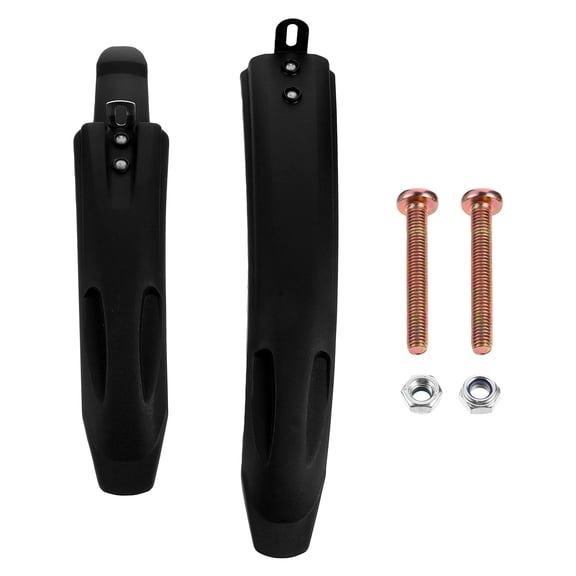 FUEENIRVA Mountain Bike Mud Guards Curved 2Pcs