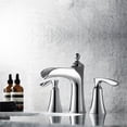 thumbnail image 2 of Ukiah 103123-BAF-PC Two Handle 8 in. Widespread Bathroom Faucet, Polished Chrome, 2 of 5