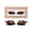 313#C, variant on Flag Shaped False Eyelashes, Ultra Soft All Day Wear Layered Lifting Easy Apply Reusable Design, Daily Party Cosmetic Accessory for Makeup Beginner Artist Use