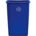 thumbnail image 2 of Global Industrial Slim Recycling Can 23 Gallon Recycling Blue, 2 of 6