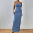 thumbnail image 5 of Kaemgyyd Wedding Guest Dresses for Women Elegant Backless Bodycon Maxi Dress Halter Cocktail Going out Long Dress for Party, 5 of 6
