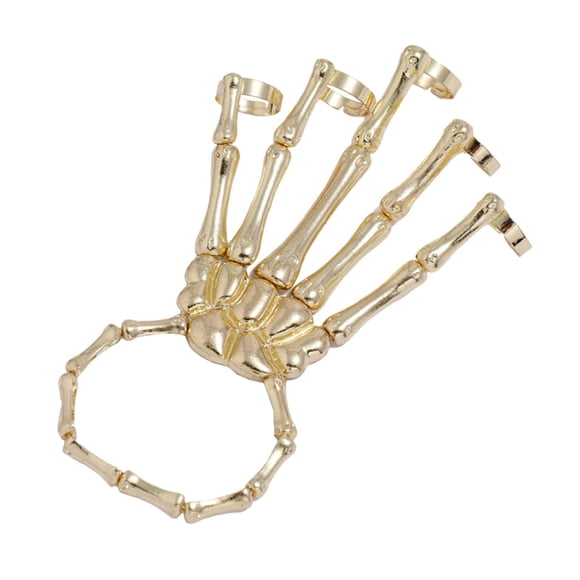 Minnieouse de mano de esqueleto con de elasticidad de anillos para fiesta Ropa, zapatos y accesorios Miscelánea oro