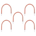 thumbnail image 1 of 5x Arcos de entrenamiento de fútbol Accesorio de pases para entrenamiento de fútbol Ejercicio ligero de juego de pies y patadas Práctica de baloncesto Clavija de tierra naranja, 1 of 8