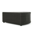 thumbnail image 3 of Karyn 6 Piece Outdoor Brown Wicker Sofa Set with Cushions, 3 of 11