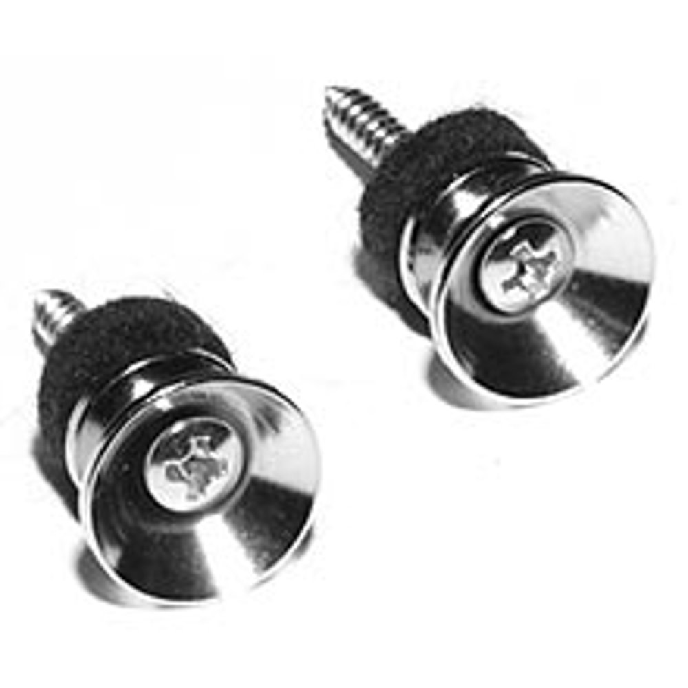 Peavey Heavy Duty Guitar Strap Button Chrome Plated W/ Washers/Screws