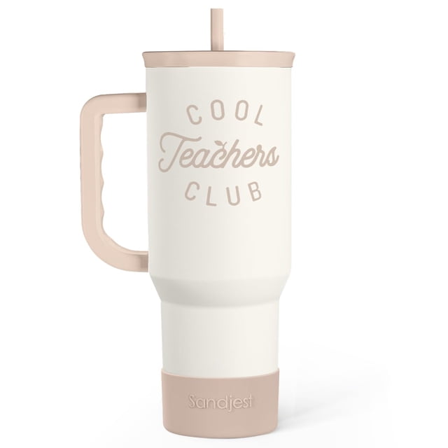 Vaso SANDJEST de acero inoxidable con aislamiento de 1,2 L con asa