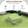 thumbnail image 4 of 16pcs 0.6" Thickened Interlocking Tile Mats,Fluffy Shaggy Soft EVA Foam Area Rug for Living Room & Bedroom,Non-Slip Protective Floor Carpet Play Mat Kids Baby Dorm Home Decor (11.8ft, Green), 4 of 15