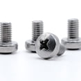 thumbnail image 4 of Stainless Screws for BMW 330d License Plates (Set of 4, Silver, Rear), 4 of 4