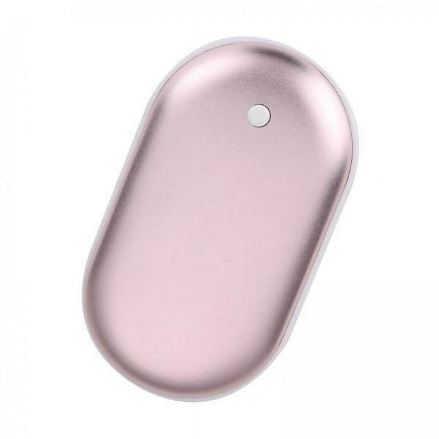 6xCalentador De Manos Eléctrico USB Mujeres Hombres Calentador De Bolsillo Para Acampar Al Aire Libre Rosa