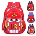 thumbnail image 2 of Mochila congelada de Disney, Spiderman, coches, niños, dibujos animados, Anime, bolsa para niños, figura, niña, niño, patrón, mochila escolar para jardín de infantes, regalo hola suerte unisex, 2 of 2