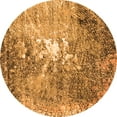 thumbnail image 1 of Ahgly Company Indoor Round Oriental Orange Industrial Area Rugs, 8' Round, 1 of 4