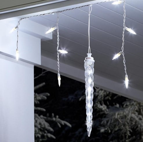 shooting star icicle lights