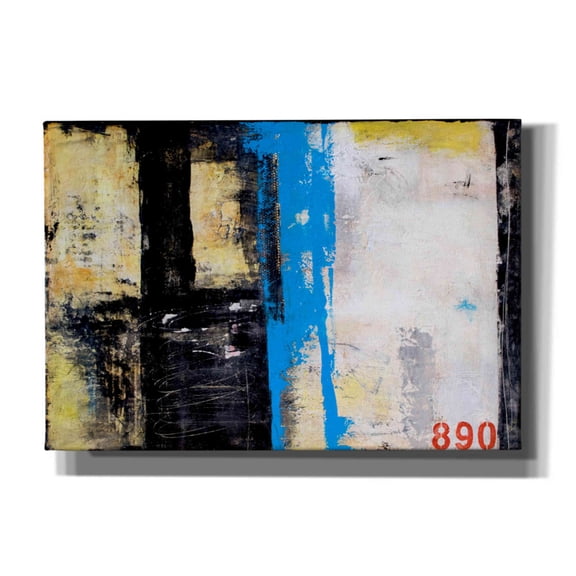 Epic Graffiti 'Union Square' by Erin Ashley, Canvas Wall Art, 26"x18"